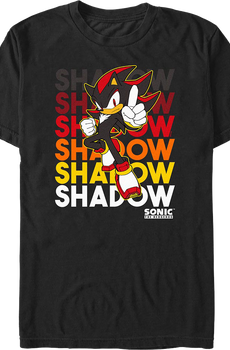 Shadow Sonic The Hedgehog T-Shirt