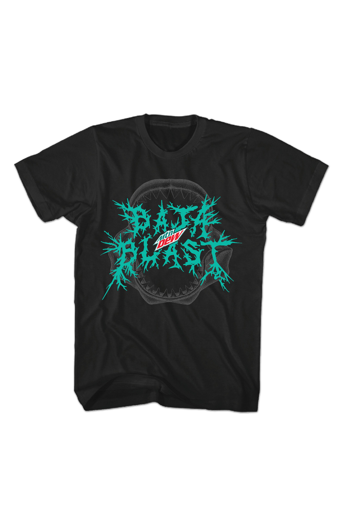 Shark Attack Baja Blast Mountain Dew T Shirt