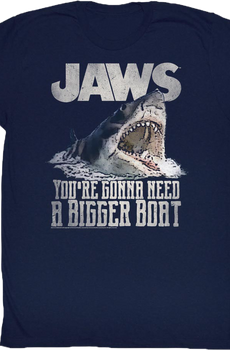 Shark Jaws Bigger Boat T-Shirt