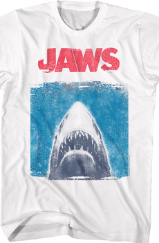 Great White Shark Sketch Jaws T-Shirt