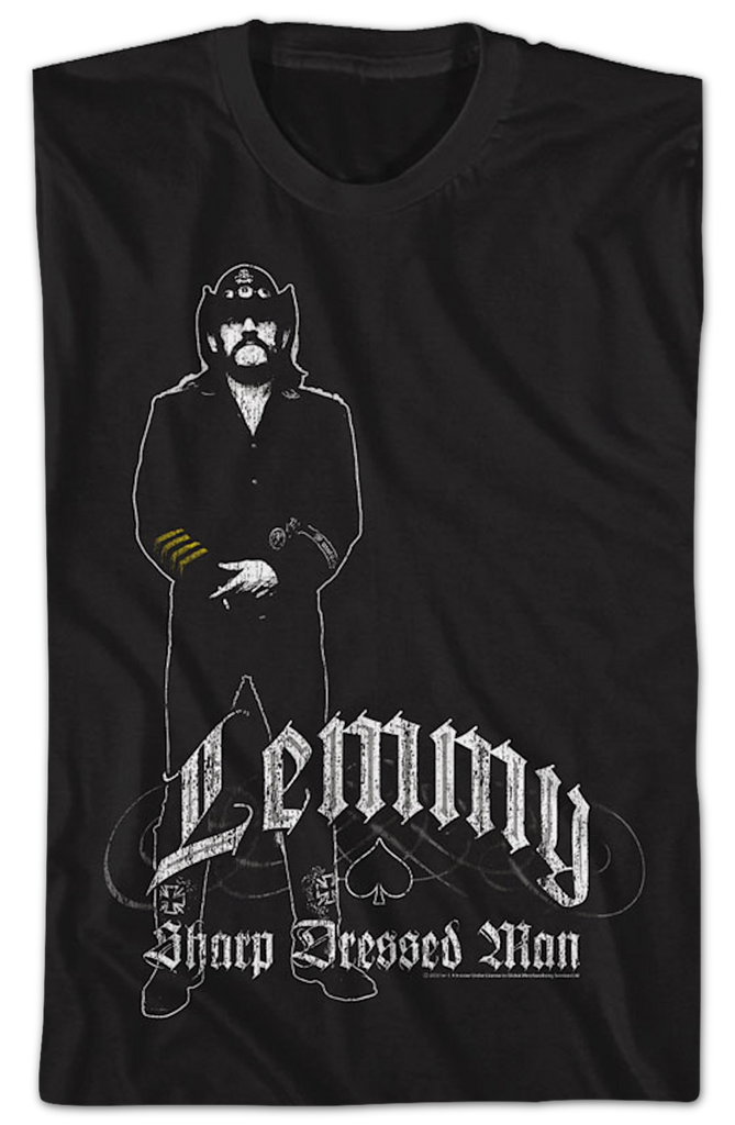 Official Lemmy 'MF'ing' T-Shirt - Black Cotton Tee, Unisex Sizing, Machine Washable - View #7