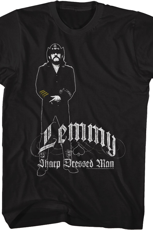 Sharp Dressed Man Lemmy T-Shirtmain product image