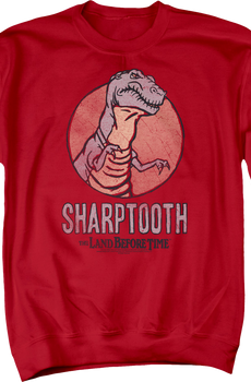 Sharptooth Land Before Time Sweatshirt