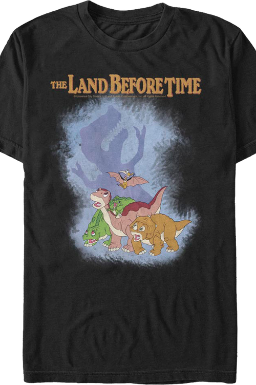 Sharptooth Shadow Land Before Time T-Shirtmain product image