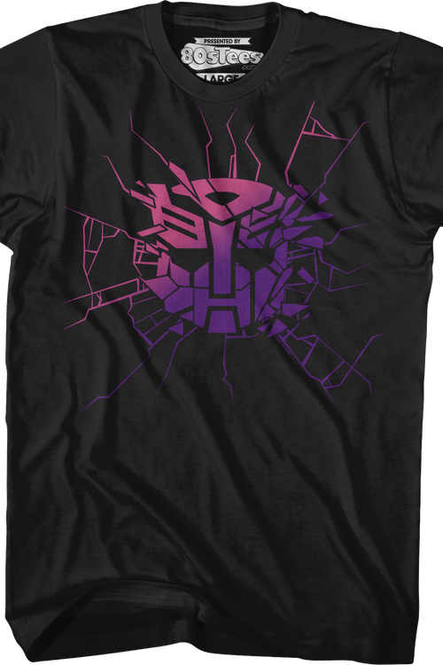 Shattered Glass Autobots Logo Transformers T-Shirtmain product image