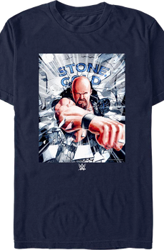 Shattered Glass Stone Cold Steve Austin T-Shirt