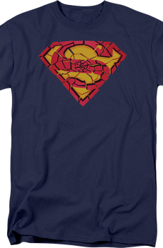 Shattered Logo Superman T-Shirt