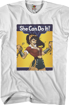 She Can Do It Wonder Woman T-Shirt