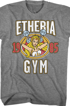 She-Ra Etheria Gym Masters of the Universe T-Shirt