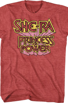 She-Ra Princess of Power Logo Masters of the Universe T-Shirt