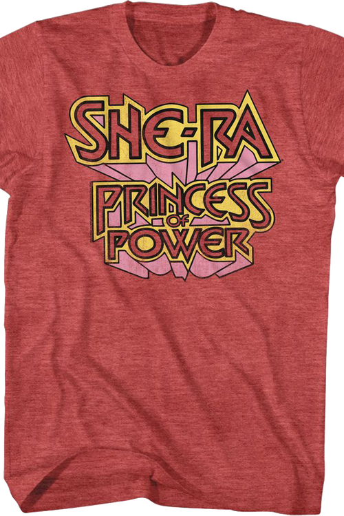 She-Ra Princess of Power Logo Masters of the Universe T-Shirtmain product image