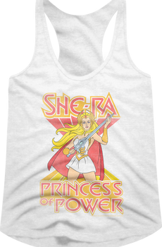 Ladies Princess of Power Masters of the Universe Racerback Tank Top
