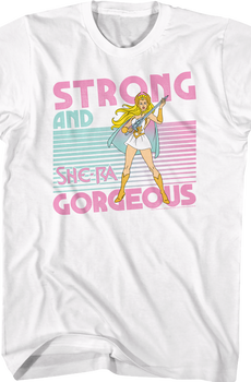 She-Ra Strong and Gorgeous Masters of the Universe T-Shirt
