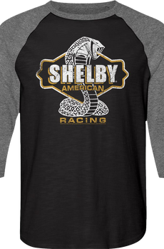 Shelby Racing Raglan Baseball Shirt