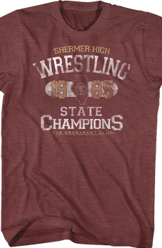 Shermer High Wrestling Breakfast Club T-Shirt