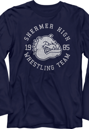 Shermer High Wrestling Team Breakfast Club Long Sleeve Shirt