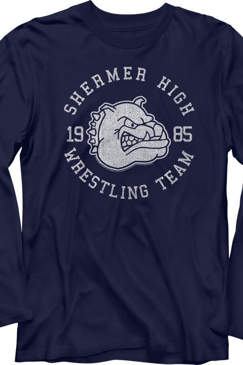 Shermer High Wrestling Team Breakfast Club Long Sleeve Shirtmain product image