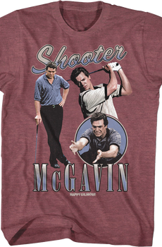 Shooter McGavin Collage Happy Gilmore T-Shirt