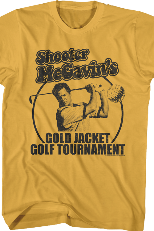 Shooter McGavin's Gold Jacket Golf Tournament Happy Gilmore T-Shirtmain product image
