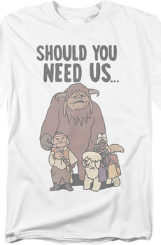 Should You Need Us Labyrinth T-Shirt