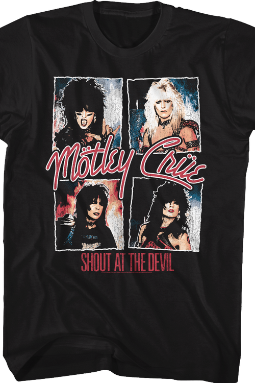 Shout At The Devil Motley Crue T-Shirtmain product image