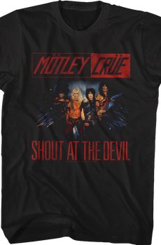 Shout At The Devil Photo Motley Crue T-Shirt