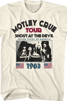 Shout At The Devil Tour Motley Crue T-Shirt