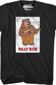 Rock-afire Explosion Bandleader Billy Bob Showbiz Pizza Place T-Shirt