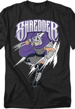 Shredder Attack Teenage Mutant Ninja Turtles T-Shirt