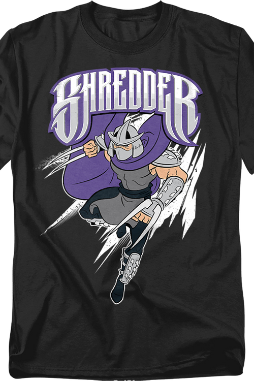 Shredder Attack Teenage Mutant Ninja Turtles T-Shirtmain product image