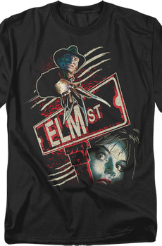 Sign Nightmare On Elm Street T-Shirt