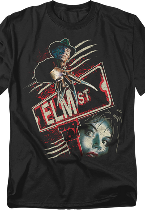 Sign Nightmare On Elm Street T-Shirt