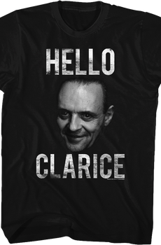 Silence of the Lambs Hello Clarice T-Shirt