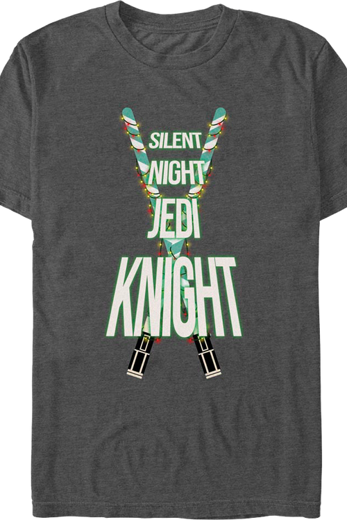 Silent Night Jedi Knight Star Wars T-Shirtmain product image