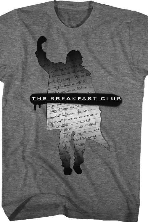 Silhouette Essay Breakfast Club T-Shirtmain product image
