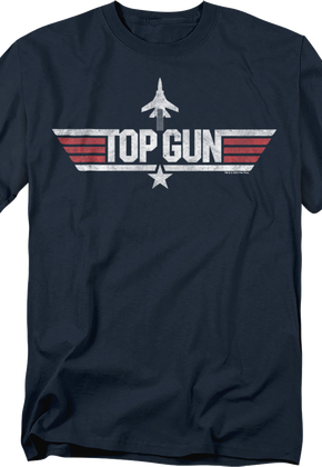Silhouette & Logo Top Gun T-Shirt