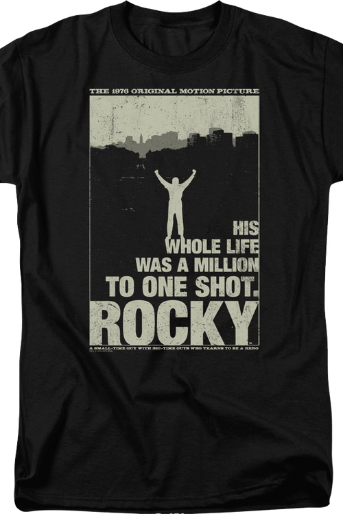 Silhouette Poster Rocky T-Shirtmain product image