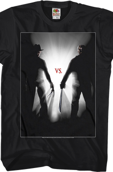 Silhouettes Freddy vs. Jason T-Shirt