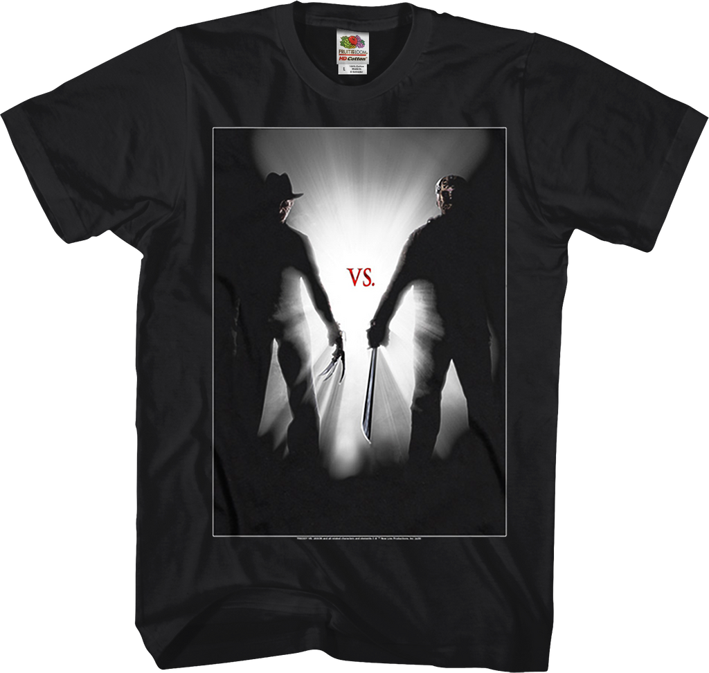 FRUIT OF THE LOOM Freddy vs Jason Tシャツ FREDDY VS JASON TEE - [DS] – GAME CHANGERS