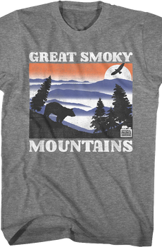 Silhouettes Great Smoky Mountains National Park T-Shirt