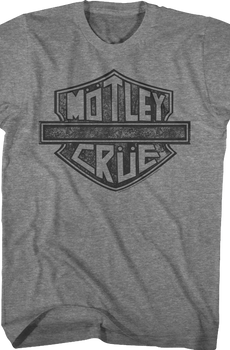 Simple Motorcycle Logo Motley Crue T-Shirt