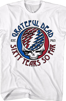 Sixty Years So Far Grateful Dead T-Shirt