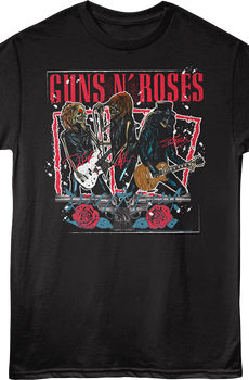 Skeletons & Autographs Guns N' Roses T-Shirt