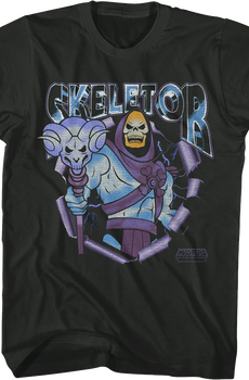 Skeletor Evil Pose Masters Of The Universe T-Shirt