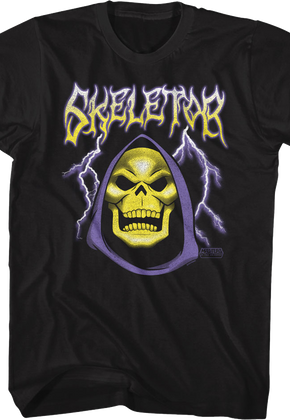 Skeletor Lightning Bolts Masters of the Universe T-Shirt