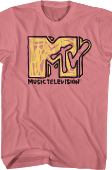 Sketch Logo MTV Shirt