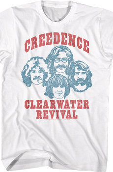 Sketches Creedence Clearwater Revival T-Shirt