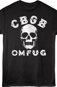 Skull CBGB T-Shirt