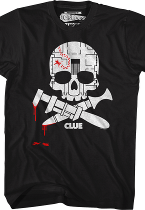 Skull & Cross Wrenches Clue T-Shirt