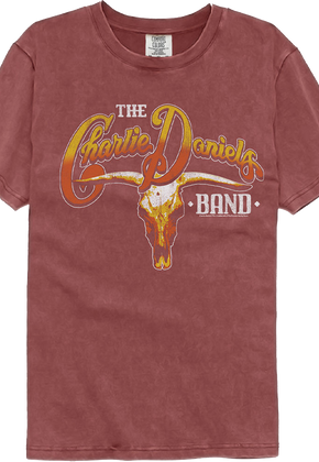 Skull & Logo Charlie Daniels Band Comfort Colors Brand T-Shirt